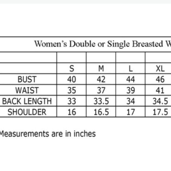 Nwt womens double breasted peacoat XL charcoal - Picture 5 of 5